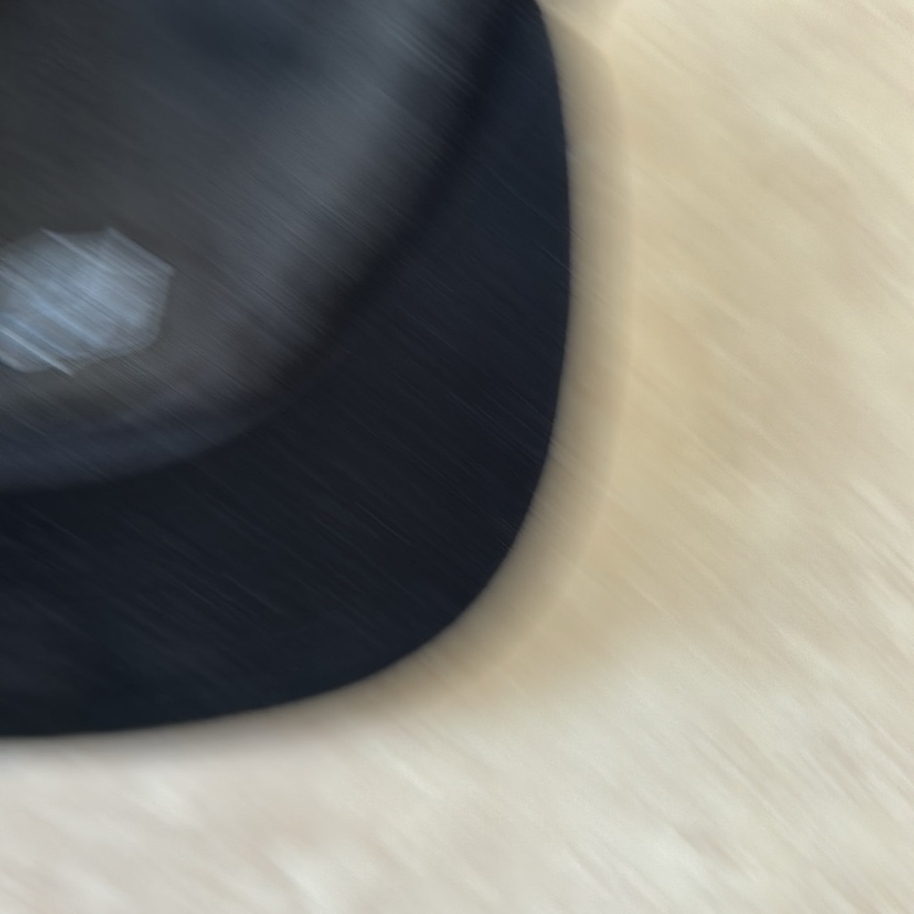 New Era Black Cap with Logo - Picture 2 of 2